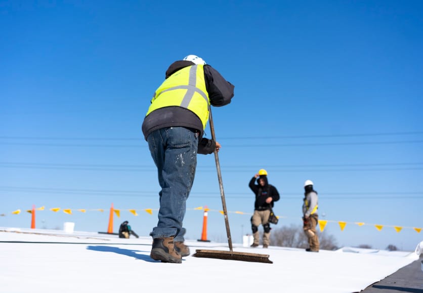 Roofing Solutions of Texas Commercial Flat Roof Repair Replacement DFW